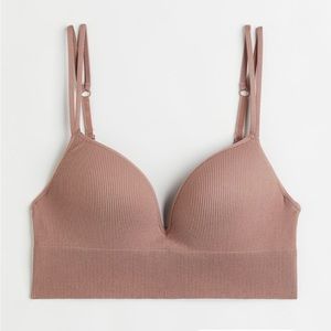 Dusty Rose Seamless Push-up Bra
